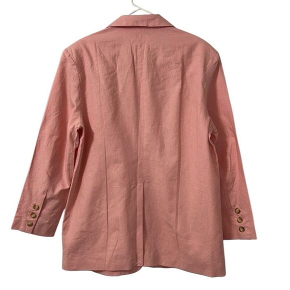 Charlie Holiday Pink Cotton Oversized
Blazer(Size 6) - Picture 3 of 8